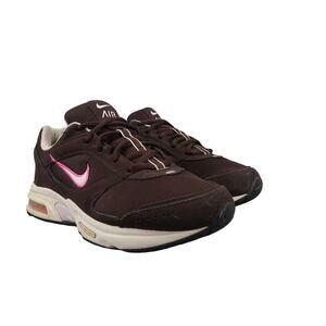Nike Shoes Womens 9 Sneaker Athletic Trainer Health Walker Air Max Leather Brown